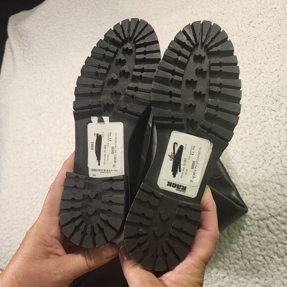 NEW Stuart Weitzman 5050 BOOT Nappa leather over-the-knee black stretch SIZE 4B - Picture 4 of 6